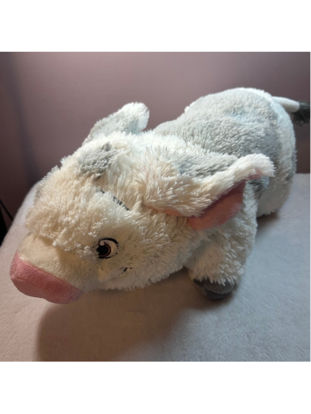 Disney Pua Pillow Pet Plush Moana Pig Stuffed Animal Fold Out Pillow